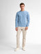 Petrol Industries - Heren Logo Sweater Seaviewpark - Blauw - Maat S