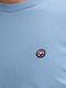 Petrol Industries - Heren Logo Sweater Seaviewpark - Blauw - Maat XXL