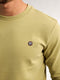 Petrol Industries - Heren Logo Sweater Seaviewpark - Groen - Maat M