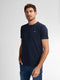 Petrol Industries - Heren Logo T-shirt Windward - Blauw - Maat L
