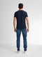 Petrol Industries - Heren Logo T-shirt Windward - Blauw - Maat L