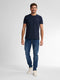 Petrol Industries - Heren Logo T-shirt Windward - Blauw - Maat L