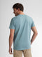 Petrol Industries - Heren Logo T-shirt Windward - Blauw - Maat XL