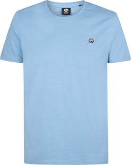 Petrol Industries - Heren Logo T-shirt Windward - Blauw - Maat XXXL