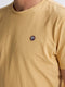 Petrol Industries - Heren Logo T-shirt Windward - Geel - Maat XXXL