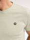 Petrol Industries - Heren Logo T-shirt Windward - Groen - Maat M