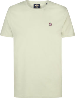 Petrol Industries - Heren Logo T-shirt Windward - Groen - Maat XXL