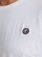 Petrol Industries - Heren Logo T-shirt Windward - Wit - Maat M