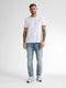 Petrol Industries - Heren Logo T-shirt Windward - Wit - Maat XXL