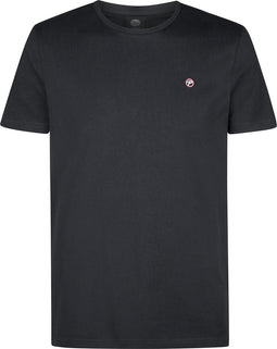 Petrol Industries - Heren Logo T-shirt Windward - Zwart - Maat XL