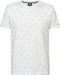 Petrol Industries - Heren Mini Fish T-Shirt - Wit - Maat L