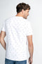 Petrol Industries - Heren Mini Fish T-Shirt - Wit - Maat L