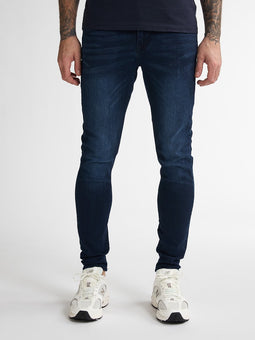 Petrol Industries - Heren Nash Narrow Fit Jeans - Zwart/Blauw - Maat W28L34
