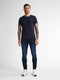 Petrol Industries - Heren Nash Narrow Fit Jeans - Zwart/Blauw - Maat W28L34
