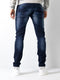 Petrol Industries - Heren Nash Narrow Fit Jeans - Zwart/Blauw - Maat W28L34
