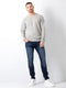 Petrol Industries - Heren Nash Narrow Fit Jeans - Zwart/Blauw - Maat W28L34