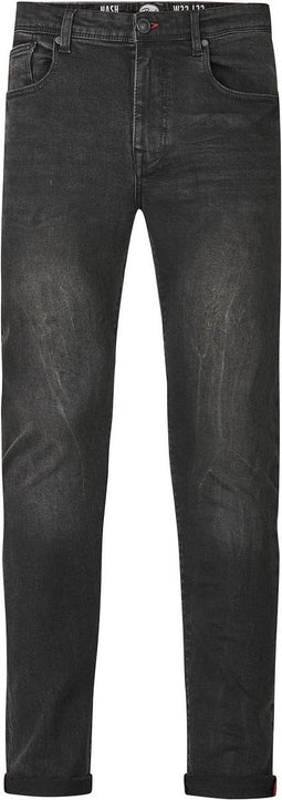 Petrol Industries - Heren Nash Narrow Fit Jeans - Zwart - Maat W29L34