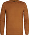 Petrol Industries - Heren Ribgebreide Trui Crest Hill - Bruin - Maat L