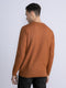 Petrol Industries - Heren Ribgebreide Trui Crest Hill - Bruin - Maat XXXL