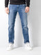 Petrol Industries - Heren Riley Regular Fit Jeans - Blauw - Maat W38L32