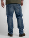 Petrol Industries - Heren Riley Regular Fit Jeans - Blauw - Maat W36L34