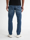 Petrol Industries - Heren Russel Regular Tapered Fit Jeans - Blauw - Maat W28L32
