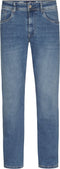 Petrol Industries - Heren Russel regular tapered fit jeans - Blauw - Maat W38L34