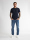 Petrol Industries - Heren Russel regular tapered fit jeans - Blauw - Maat W38L34