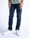 Petrol Industries - Heren Russel Regular Tapered Fit Jeans - Blauw - Maat W28L34