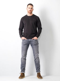 Petrol Industries - Heren Russel Regular Tapered Fit Jeans - Grijs - Maat W29L32