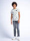 Petrol Industries - Heren Russel Regular Tapered Fit Jeans - Grijs - Maat W34L32