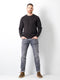 Petrol Industries - Heren Russel Regular Tapered Fit Jeans - Grijs - Maat W33L30