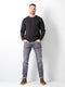 Petrol Industries - Heren Russel Regular Tapered Fit Jeans - Grijs - Maat W34L32