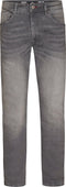 Petrol Industries - Heren Russel Regular Tapered Fit Jeans - Grijs - Maat W28L32