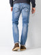 Petrol Industries - Heren Russel Regular Tapered Fit Jeans - Lichtblauw - Maat W28L32