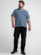 Petrol Industries - Heren Russel Regular Tapered Fit Jeans - Zwart - Maat W34L30