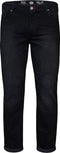 Petrol Industries - Heren Russel Regular Tapered Fit Jeans - Zwart - Maat W36L30
