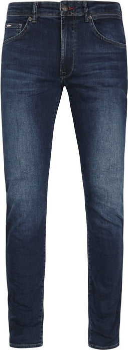 Petrol Industries - Heren Seaham Classic Slim Fit Jeans - Blauw - Maat W36L30