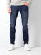 Petrol Industries - Heren Seaham Classic Slim Fit Jeans - Blauw - Maat W36L32