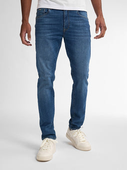 Petrol Industries - Heren Seaham Future Proof Slim Fit Jeans - Blauw - Maat W38L36