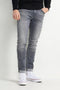 Petrol Industries - Heren Seaham Future Proof Slim Fit Jeans - Grijs - Maat W38L30