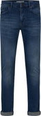 Petrol Industries - Heren Seaham Slim Fit Jeans - Blauw - Maat W28L32