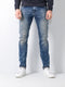 Petrol Industries - Heren Seaham Slim Fit Jeans - Blauw - Maat W28L34