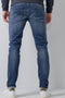 Petrol Industries - Heren Seaham Slim Fit Jeans - Blauw - Maat W28L34