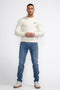 Petrol Industries - Heren Seaham Slim Fit Jeans - Blauw - Maat W28L34