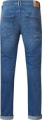 Petrol Industries - Heren Seaham Slim Fit Jeans - Blauw - Maat W28L34
