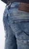 Petrol Industries - Heren Seaham Slim Fit Jeans - Blauw - Maat W28L34