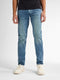Petrol Industries - Heren Seaham Slim Fit Jeans - Blauw - Maat W29L32