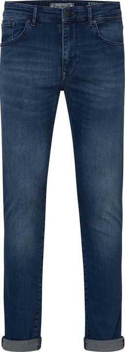 Petrol Industries - Heren Seaham Slim Fit Jeans - Blauw - Maat W31L36