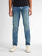 Petrol Industries - Heren Seaham Slim Fit Jeans - Blauw - Maat W38L30